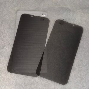 Privacy Tempered Glass Screen Protectors - Black Tint